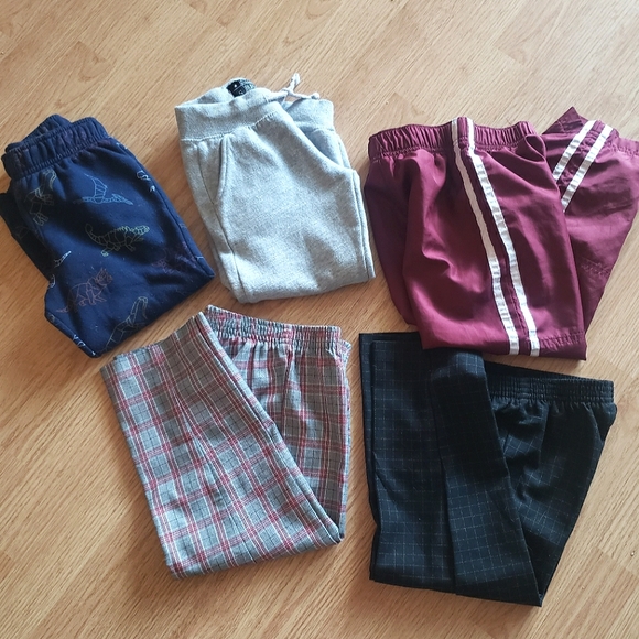 5 Pairs of Pull Up Long Pants Size 4 - Picture 1 of 2